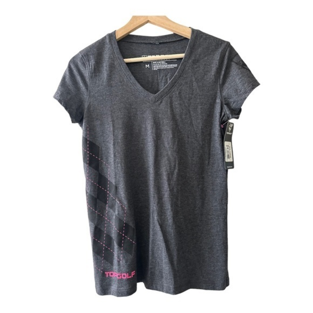 Top Golf V‎ Neck Women’s Medium Shirt